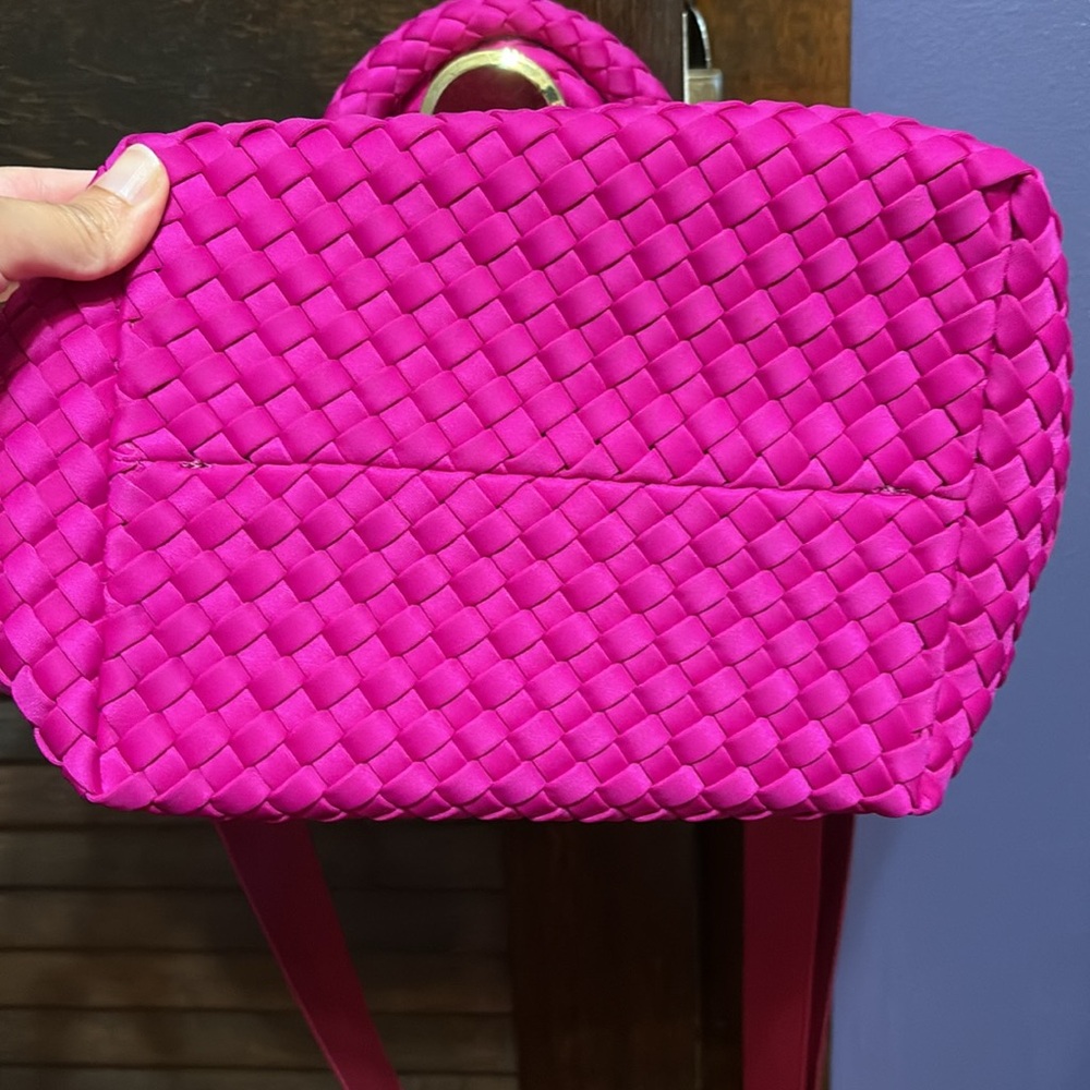 Naghedi hot pink small st barths tote - Picture 2 of 4